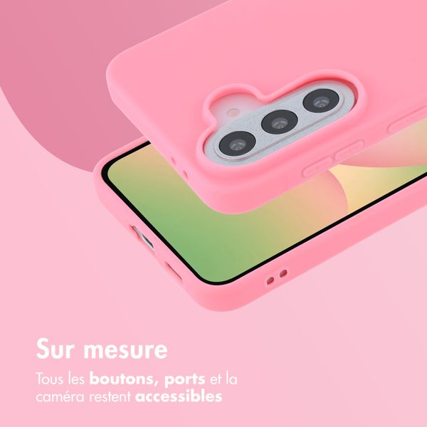 imoshion Coque Couleur Samsung Galaxy A57 (5G) - Bubblegum Pink