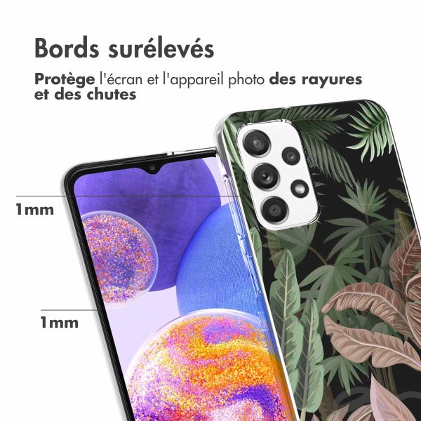 imoshion Coque Design Samsung Galaxy A23 (5G) - Dark Jungle