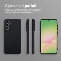 imoshion Coque Couleur avec MagSafe Samsung Galaxy A56 - Noir