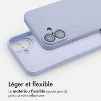 imoshion Coque Couleur avec MagSafe Apple iPhone 16 - Lila / Lilac