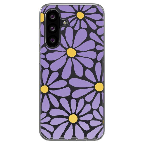 imoshion Coque design pour Samsung Galaxy A26 - Tropical Violet Flowers Connect