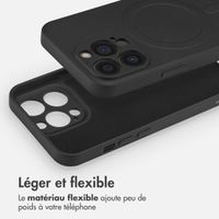 imoshion Coque Couleur avec MagSafe iPhone 13 Pro - Noir