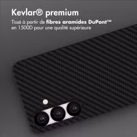 Accezz Coque Kevlar MagSafe Samsung Galaxy S25 - Noir