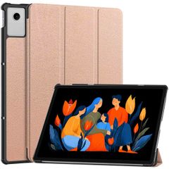 imoshion Coque tablette Trifold Lenovo Idea Tab Plus - Rose Gold