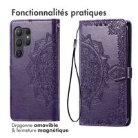 imoshion Etui de télephone Mandala Samsung Galaxy S25 Ultra - Violet