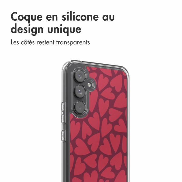 imoshion Coque Design Samsung Galaxy A54 (5G) - Hearty Coral Dust