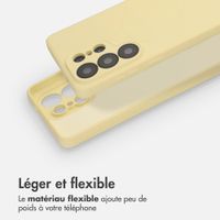 imoshion Coque Couleur avec MagSafe Samsung Galaxy S26 Ultra - Vanilla