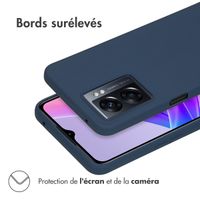 imoshion Coque Couleur Oppo A77 - Bleu foncé