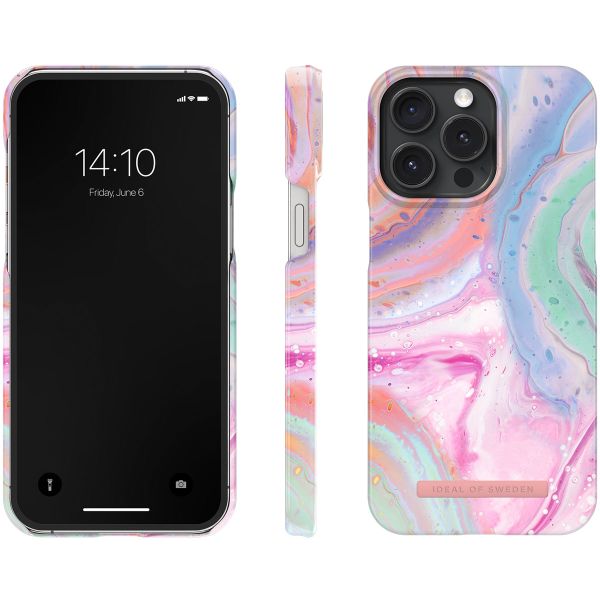 iDeal of Sweden Coque Fashion iPhone 15 Pro Max - Pastel Marble