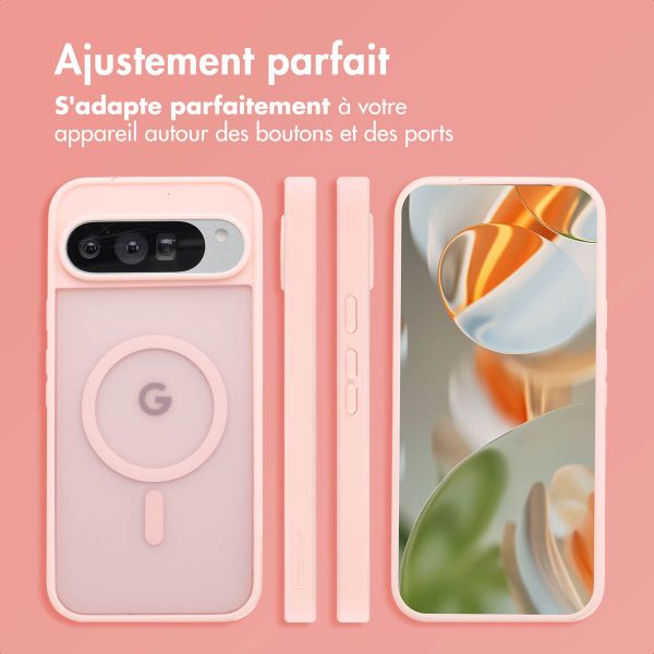 imoshion Coque Color Guard avec MagSafe Google Pixel 9 Pro XL - Rose clair