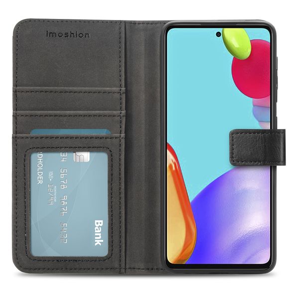 imoshion Étui de télephone portefeuille Samsung Galaxy A72 - Noir