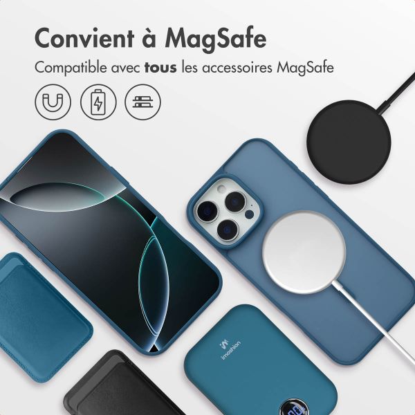 imoshion Coque Color Guard avec MagSafe iPhone 16 Pro - Bleu foncé