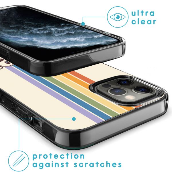 imoshion Coque Design iPhone 12 (Pro) - Rainbow Queer vibes