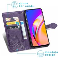 imoshion Etui de téléphone Mandala Oppo A94 (5G) - Violet