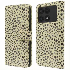 imoshion Étui de télephone portefeuille Design Xiaomi Poco X6 Pro - Black And White Dots