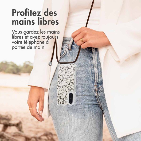 imoshion Coque Design avec cordon Samsung Galaxy A26 - Desert Dots