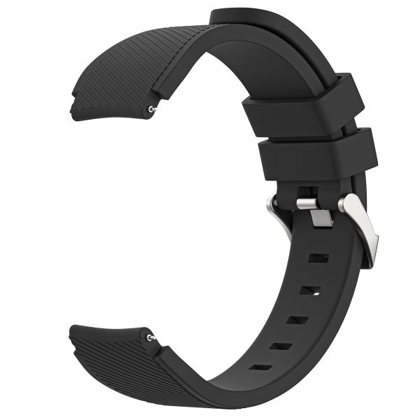 imoshion Bracelet en silicone souple - Connexion universelle 22 mm - Noir