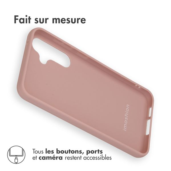 imoshion Coque Couleur Samsung Galaxy S23 FE - Dusty Pink