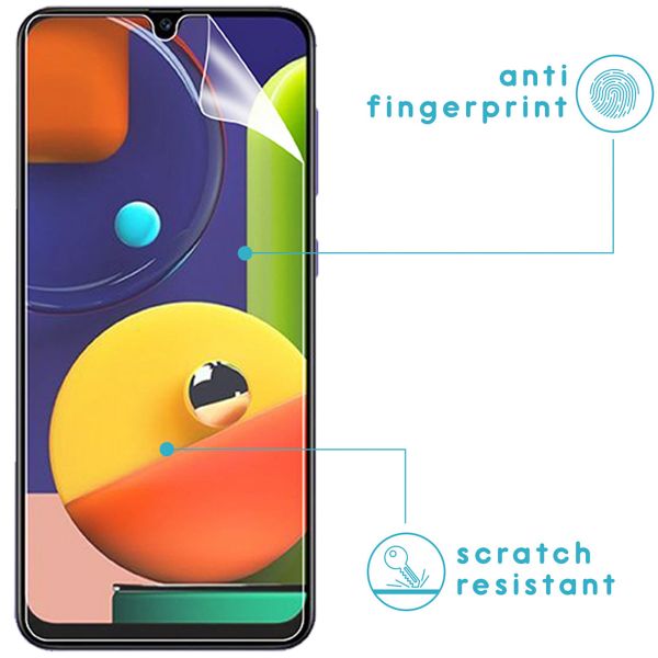 imoshion 3-Pack de protection d'écran + Protection en verre Appareil photo Samsung Galaxy A51