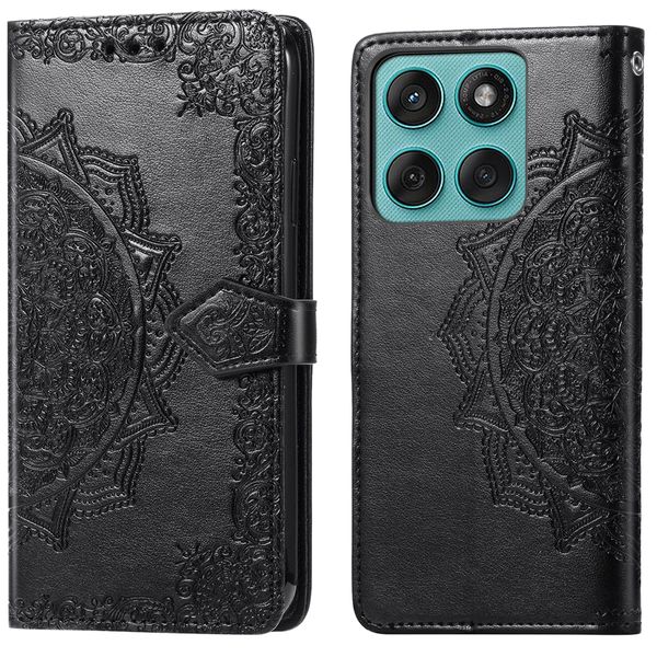 imoshion Etui de télephone Mandala Motorola Moto G57 Power - Noir
