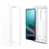 Spigen EliteShield EZ Fit avec plateau d'installation - 1 pack Samsung Galaxy S25