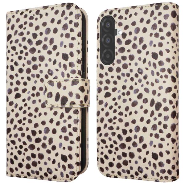 imoshion Étui de téléphone portefeuille Design Samsung Galaxy A26 - Black And White Dots