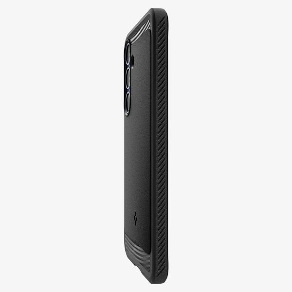 Spigen Coque Rugged Armor MagSafe Samsung Galaxy S25 Plus - Matte Black