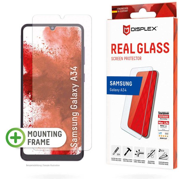 Displex Protection d'écran en verre trempé Real Glass Samsung Galaxy A34 (5G)