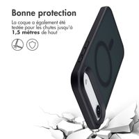 Accezz Coque Givrée Robuste avec MagSafe Apple iPhone Air - Noir