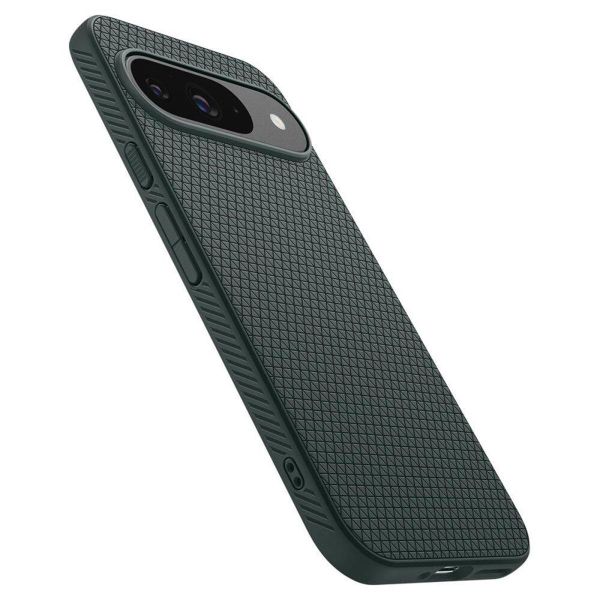 Spigen Coque Liquid Air™ Google Pixel 9 / 9 Pro - Abyss Green