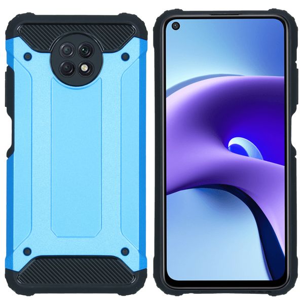 imoshion Coque Rugged Xtreme Xiaomi Redmi Note 9T (5G) - Bleu clair