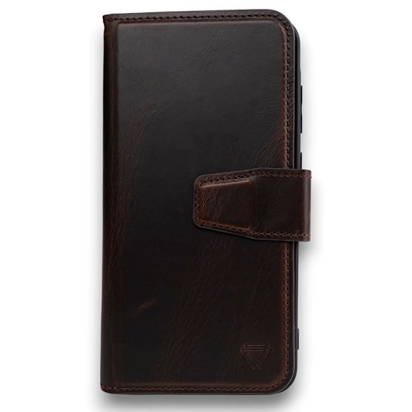 Wachikopa Étui de téléphone portefeuille Multi Wallet Samsung Galaxy S24 - Dark Brown