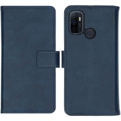 imoshion Étui de télephone portefeuille de luxe Oppo A53 / Oppo A53s - Bleu foncé