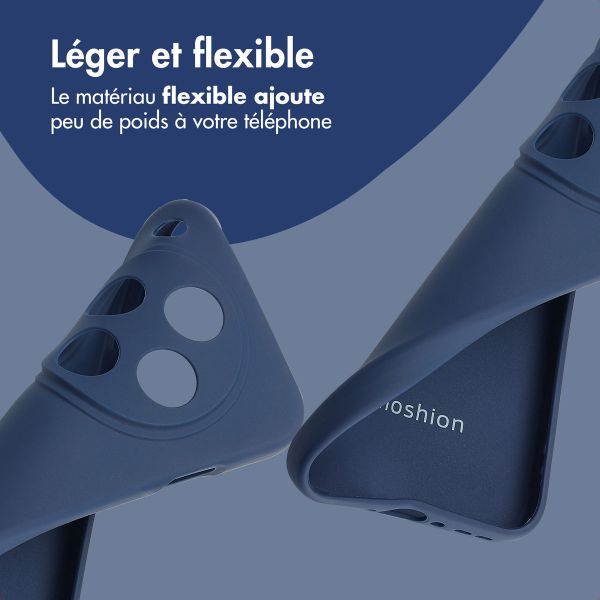 imoshion Coque Couleur Oppo Find X8 - Bleu foncé