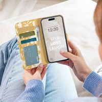 imoshion Étui de télephone portefeuille Design Samsung Galaxy S9 - Yellow Flowers