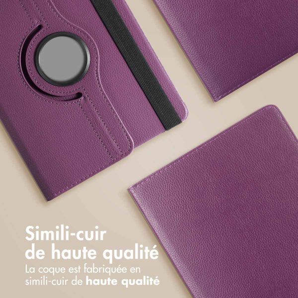 imoshion Coque tablette rotatif à 360° Lenovo Tab P12 - Violet