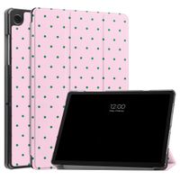 imoshion Coque tablette Design Trifold Samsung Galaxy Tab A11 Plus / A9 Plus - Happy Dots