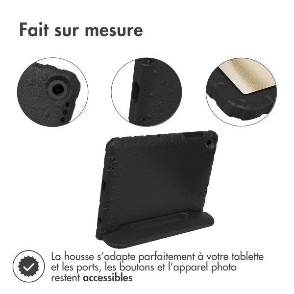 imoshion Coque kidsproof avec poignée Samsung Galaxy Tab A9 Plus - Noir