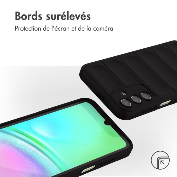 imoshion Coque arrière EasyGrip Samsung Galaxy A15 (5G/4G) - Noir