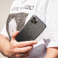 imoshion Coque Design iPhone Xr - Eclaboussures - Noir