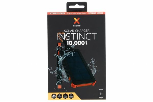 Xtorm Instinct Solar Powerbank - 10.000 mAh