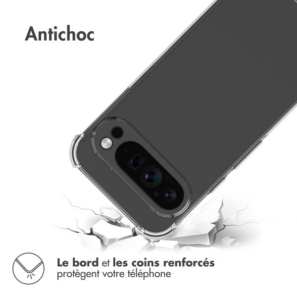 imoshion Shockproof Case Google Pixel 9 Pro XL - Transparent