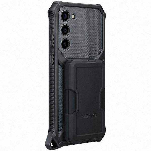 Samsung Coque arrière Rugged Gadget originale Samsung Galaxy S23 Plus - Titan