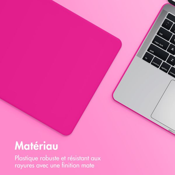 imoshion Coque rigide pour MacBook Pro 16 pouces (2021) / Pro 16 pouces (2023) M3 chip - A2485 / A2780 / A2991 / A3186 / A3403 - Hot Pink