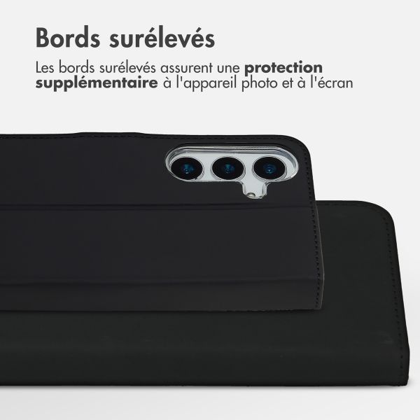 Accezz Étui de télephone Wallet Samsung Galaxy S25 FE - Noir