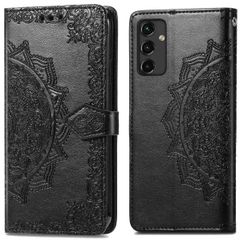 imoshion Etui de téléphone portefeuille Mandala Samsung Galaxy A14 (5G/4G) - Noir