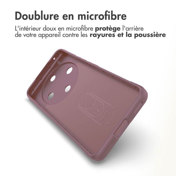 imoshion Coque arrière EasyGrip Honor Magic 6 Lite - Violet