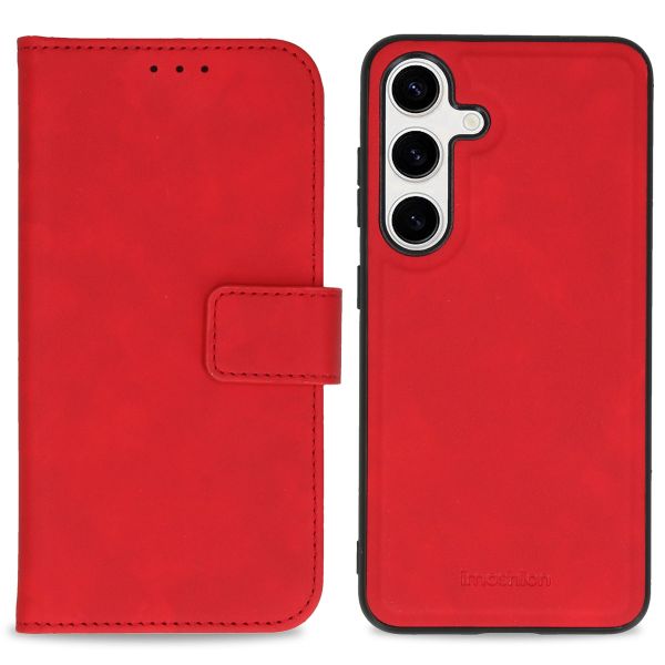 imoshion Etui de télephone luxe 2-en-1 amovible Samsung Galaxy S24 - Rouge