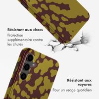 Selencia Coque arrière Vivid Samsung Galaxy S24 FE - Moo'd Olive Dust