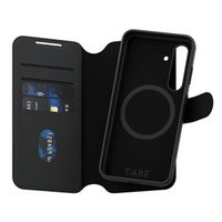 CARE by PanzerGlass Étui de télephone portefeuille Tango 2 en 1 avec MagSafe Samsung Galaxy S24 - Black
